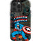 Marvel Classic Comics Captain America Vintage iPhone 15 Pro Impact Case